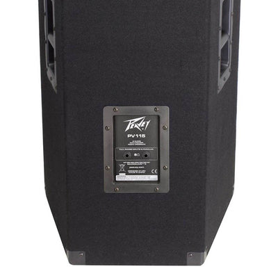 Peavey PV 115 15" 2-Way Pro DJ Live Sound Speaker + Pyle 6' Tripod Speaker Stand