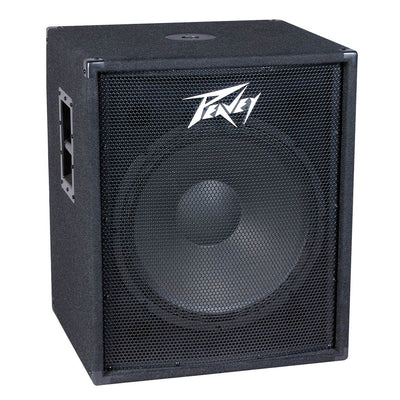 Peavey 18 Inch 400W Subwoofers (Pair) + Pyle 58 Inch Speaker Poles (Pair)