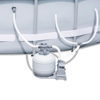 Bestway Steel Pro 24'x52" Frame Pool Set w/ Pump, Ladder, & Covers (Open Box)