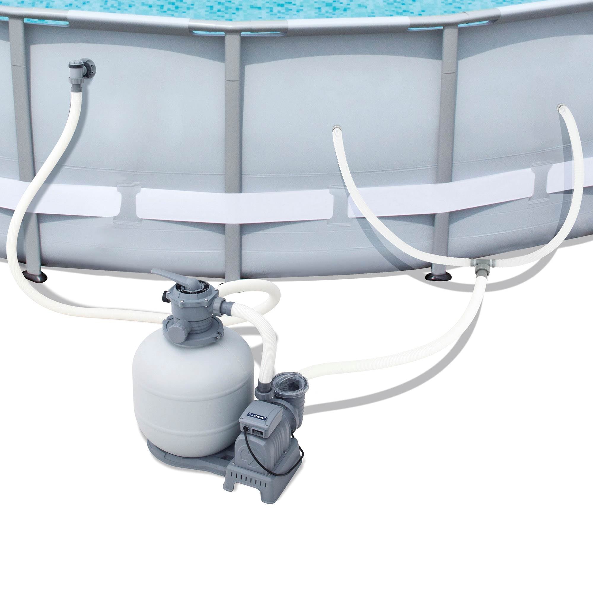 Bestway Steel Pro 26' x 52" Frame Pool Set w/ Pump, Ladder, & Covers (Open Box)