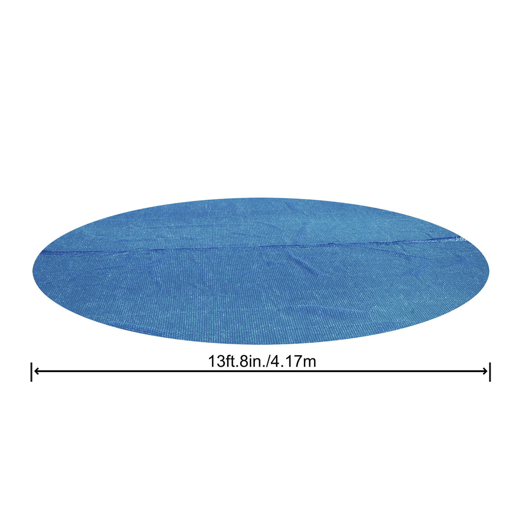 Bestway 14' Floating Above Ground Swimming Pool Solar Heat Cover (Open Box) - VMInnovations
