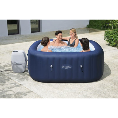 Bestway SaluSpa Hawaii AirJet 6-Person Inflatable Round Spa Hot Tub (Used)