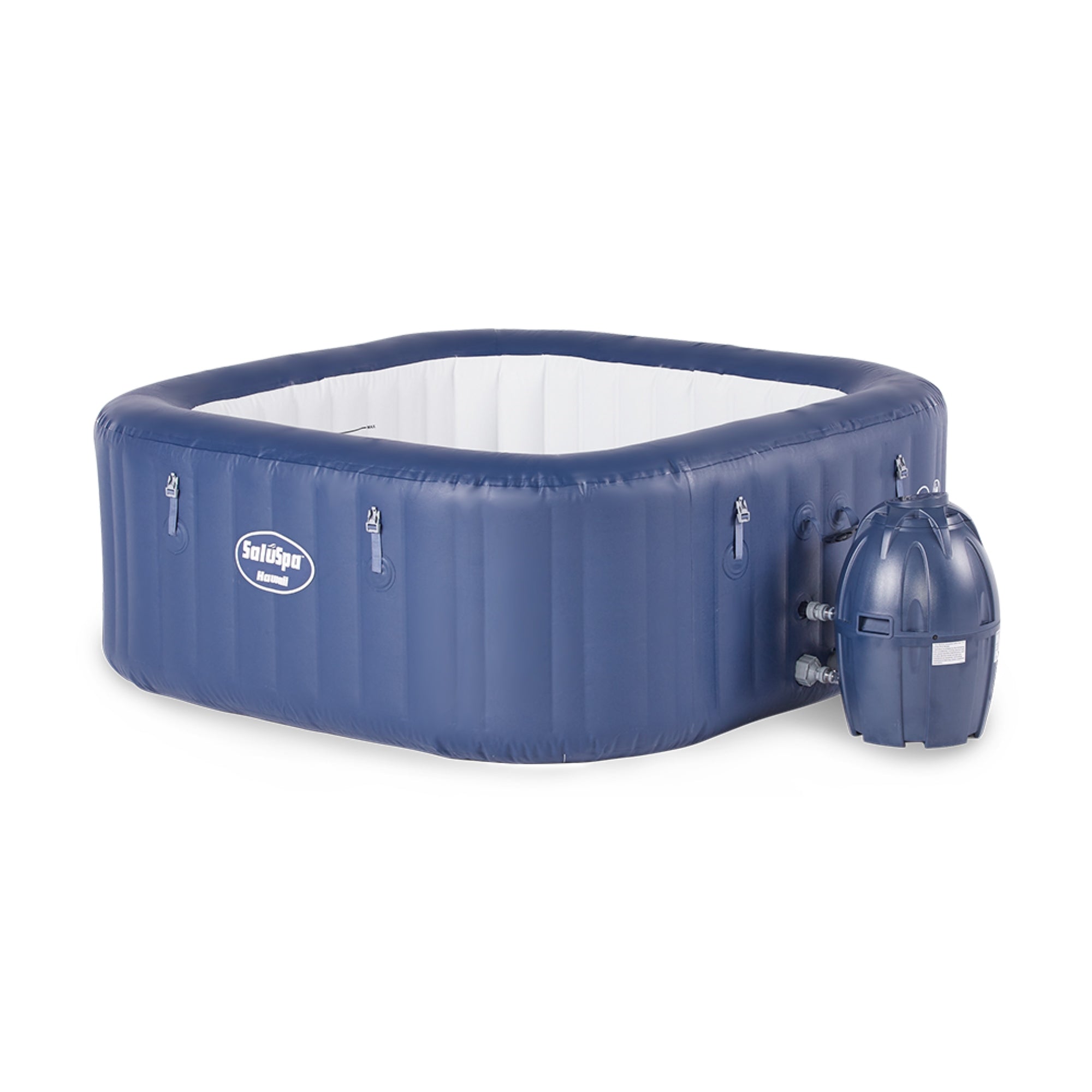 Bestway SaluSpa Hawaii 6 Person Inflatable Hot Tub w/ EZ Spa Chemical Treatment