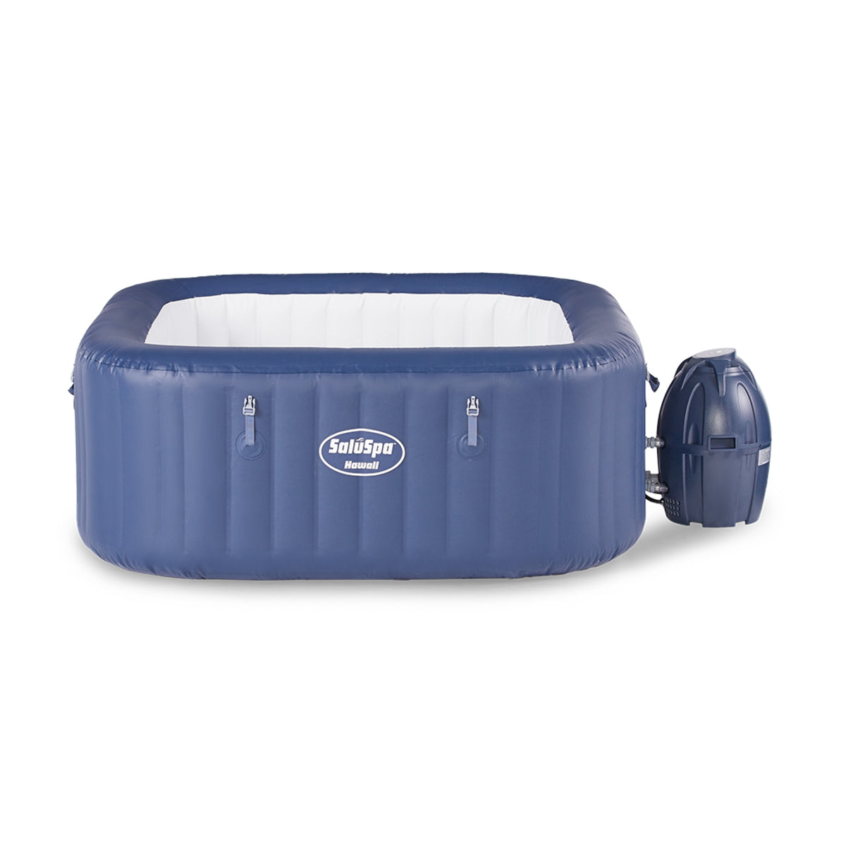 Bestway SaluSpa Hawaii 6 Person Portable Hot Tub w/ EZ Pool Algaecide Treatment