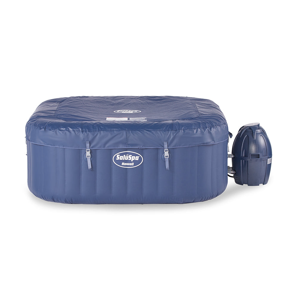 Bestway SaluSpa Hawaii 6 Person Inflatable Hot Tub w/ EZ Spa Chemical Treatment