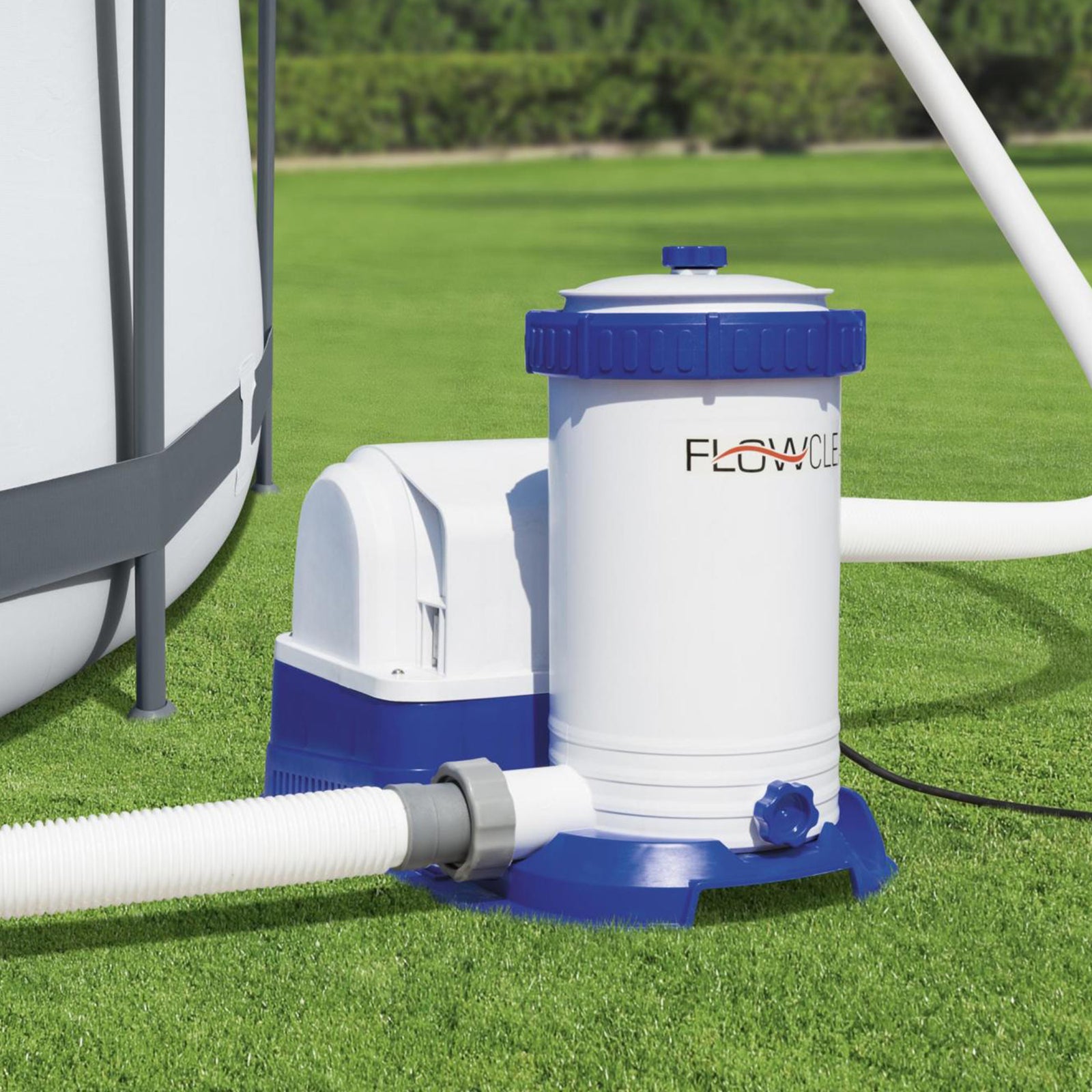 Bestway Flow Clear 2500 GPH Above Ground Swimming Pool Filter Pump (Open Box) - VMInnovations