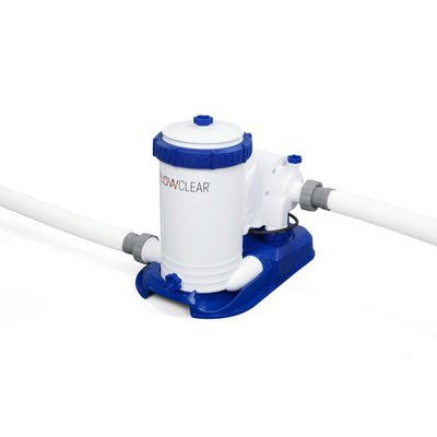 Bestway Flow Clear 2500 GPH Above Ground Swimming Pool Filter Pump (Open Box) - VMInnovations