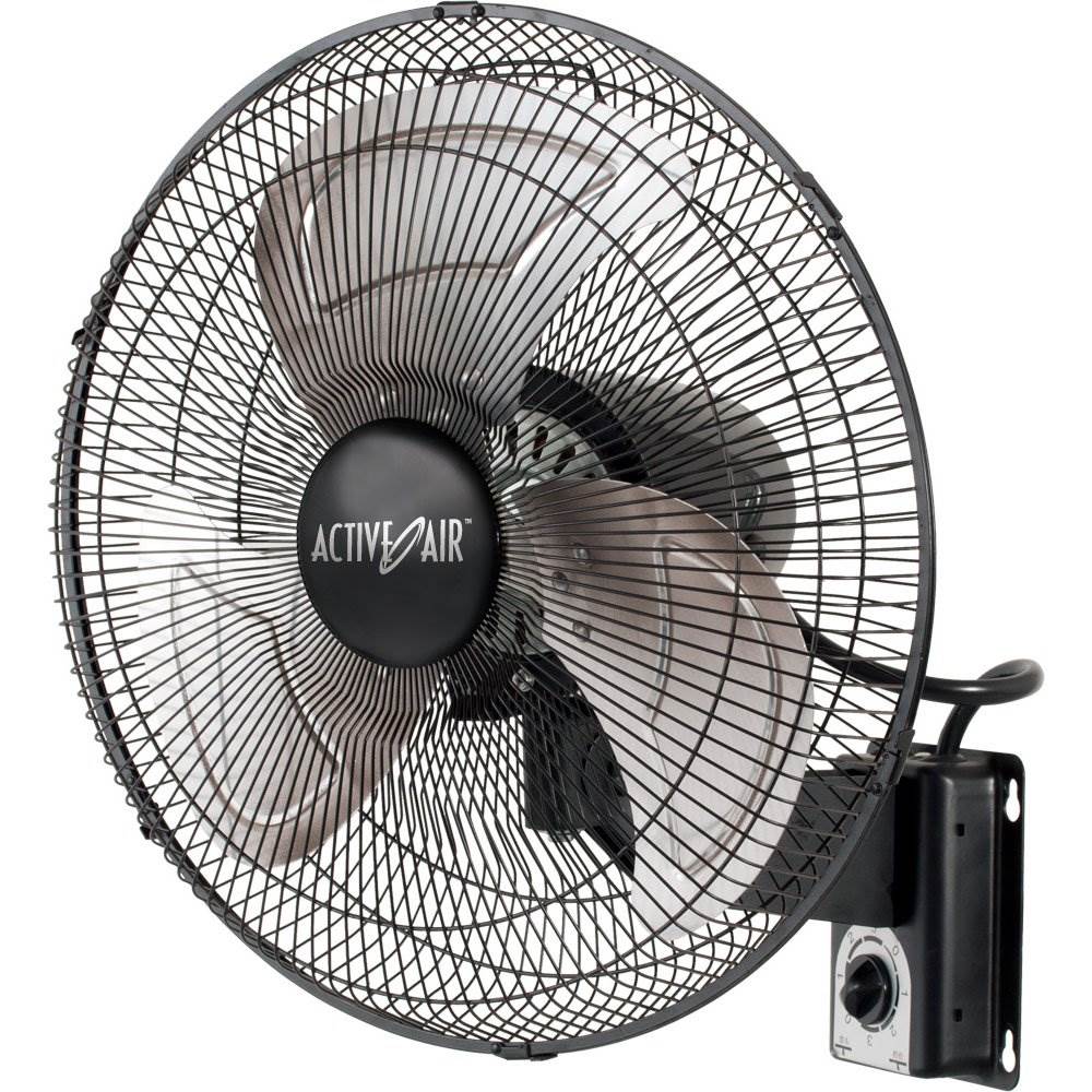 Active Air Heavy-Duty 16 Inch 3 Speed Metal Wall Mount Tilting Fan | (Used) - VMInnovations