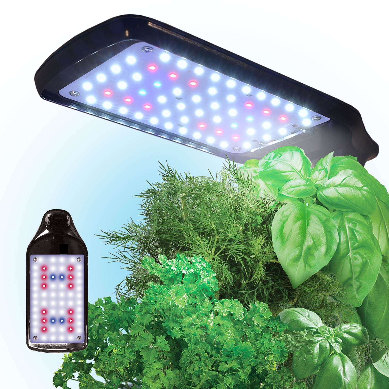 Miracle-Gro AeroGarden 3-Pod Indoor Sprout LED Plus AERO606 (Missing Seed Pods)