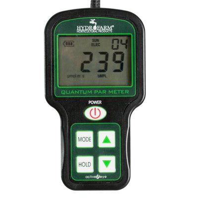 Hydrofarm Portable Quantum Photosynthetically Active Radiation Meter (Open Box)