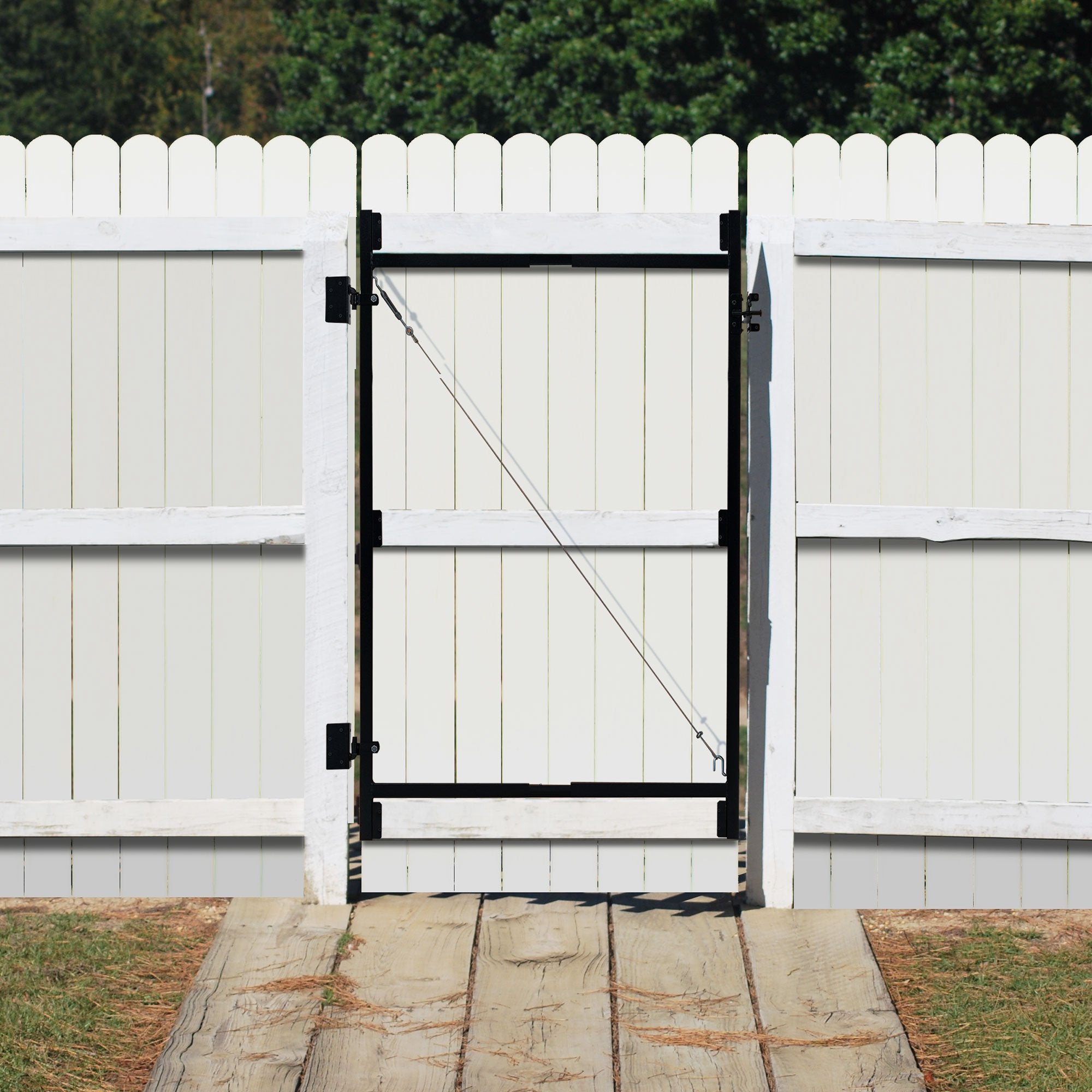 Adjust-A-Gate Steel Frame Gate Kit, 36"-60" Wide Opening Up To 7' High (8 Pack)
