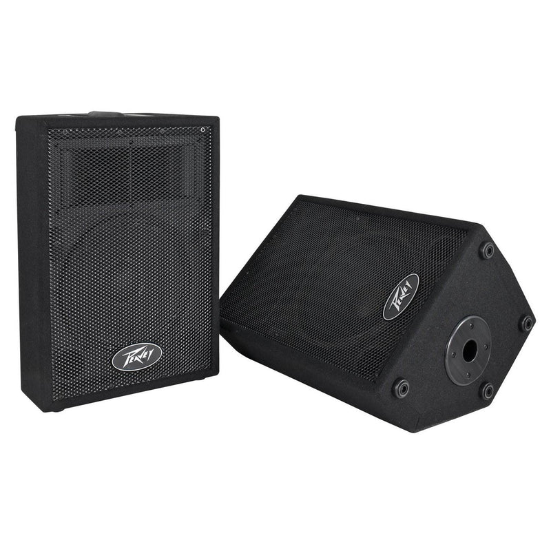 Peavey DJ 2-Way 100 Watt PA Speaker System (2 Speakers) + 6&
