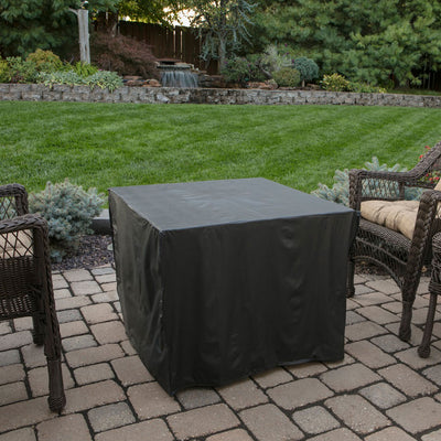 Endless Summer Decorative Push Button Outdoor LP Gas Fire Pit + Rocks (Damaged)