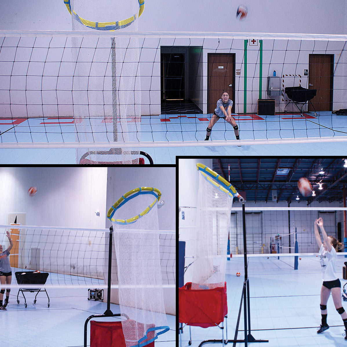 Park & Sun Sports Spectrum Portable Volleyball Precision Training Net (Used)
