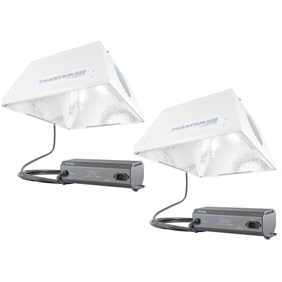 Hydrofarm Phantom CMh Reflector, Ballast, and 315W Lamp Hydroponics Kit (2 Pack)