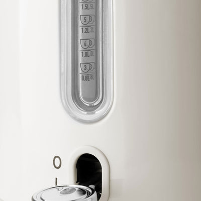 Haden Heritage 1.7 Liter Stainless Steel Body Retro Electric Tea Kettle, White + LEGO® Star Wars™ Jek-14’s Stealth Starfighter with 4 Minifigures | 75018 - VMInnovations