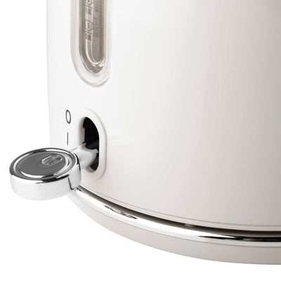 Haden Heritage 1.7 Liter Stainless Steel Body Retro Electric Tea Kettle, White + LEGO® Star Wars™ Jek-14’s Stealth Starfighter with 4 Minifigures | 75018 - VMInnovations
