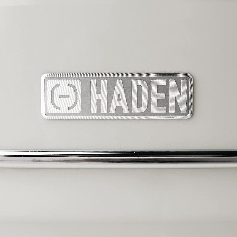 Haden Heritage 2 Slice Wide Slot Stainless Steel Bread Toaster, White (Used)