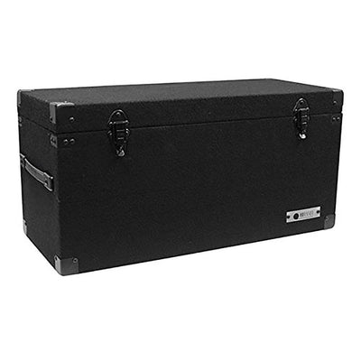 Odyssey Carpeted Record Storage Utility Case for 180 12" Vinyl Records, Black
