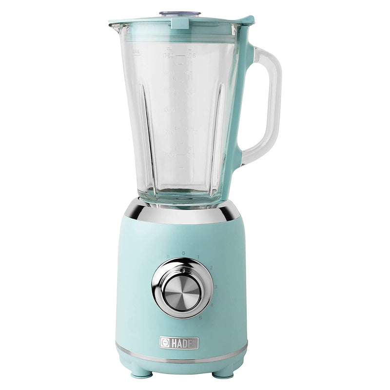 Haden Heritage Retro Style 56oz 5 Blender with Glass Jar, Turquoise (Open Box)
