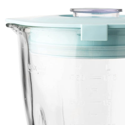 Haden Heritage Retro Style 56 Ounce 5 Speed Blender with Glass Jar, Turquoise (Refurbished)