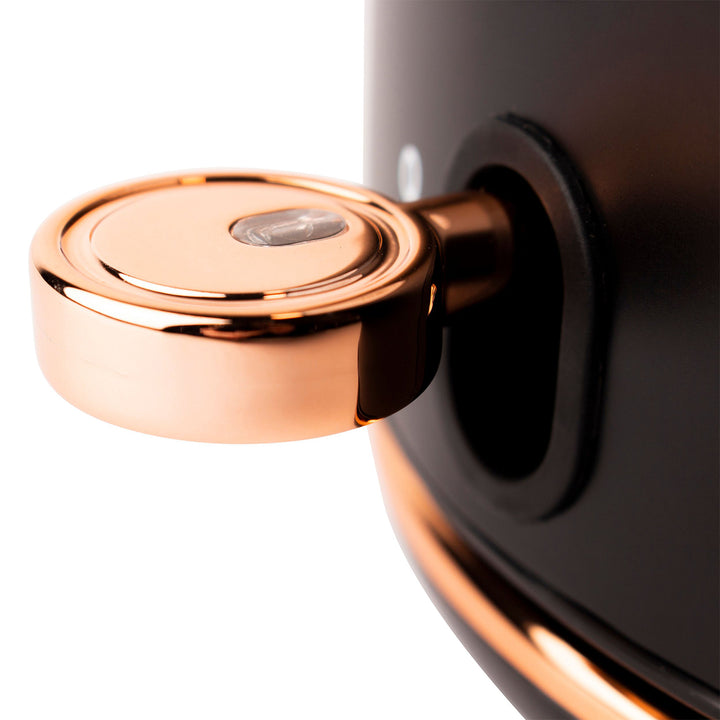 Haden Heritage Stainless Steel Electric Water and Tea Kettle, Black (Used) - VMInnovations