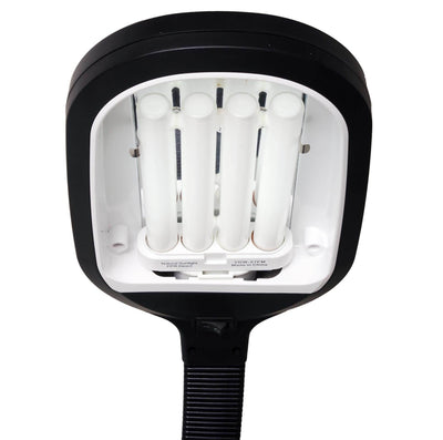 Hydrofarm Agrobrite 27 Watt Indoor Adjustable Standing Plant Lamp Light (2-Pack) - VMInnovations