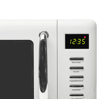Haden Heritage Vintage 0.7 Cubic Foot 700 WT Countertop Microwave Oven (Used) - VMInnovations