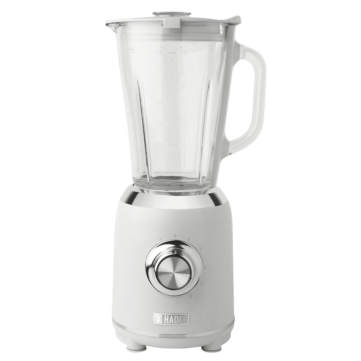 Haden 75062 Heritage Retro Style 56 Ounce 5 Speed Blender with Glass Jar, White (Refurbished)