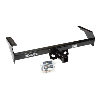 Draw-Tite Class III Trailer Hitch w/ 2 Inch Square Receiver Tube, Black (Used)