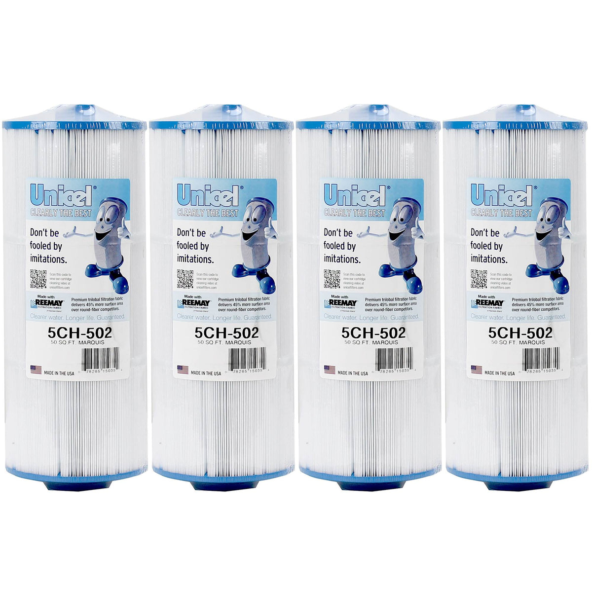 Unicel Marquis Spa Filter Replacement 20041 20042 Cartridge-Open Box (4 Pack)