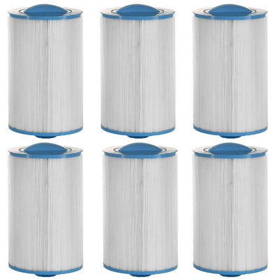 Unicel 6CH47 Top Load Replacement Spa Filter Cartridge for Hot Tubs (6 Pack)