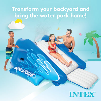 Intex Kool Splash Inflatable Play Center Water Slide | (Open Box) (2 Pack) - VMInnovations