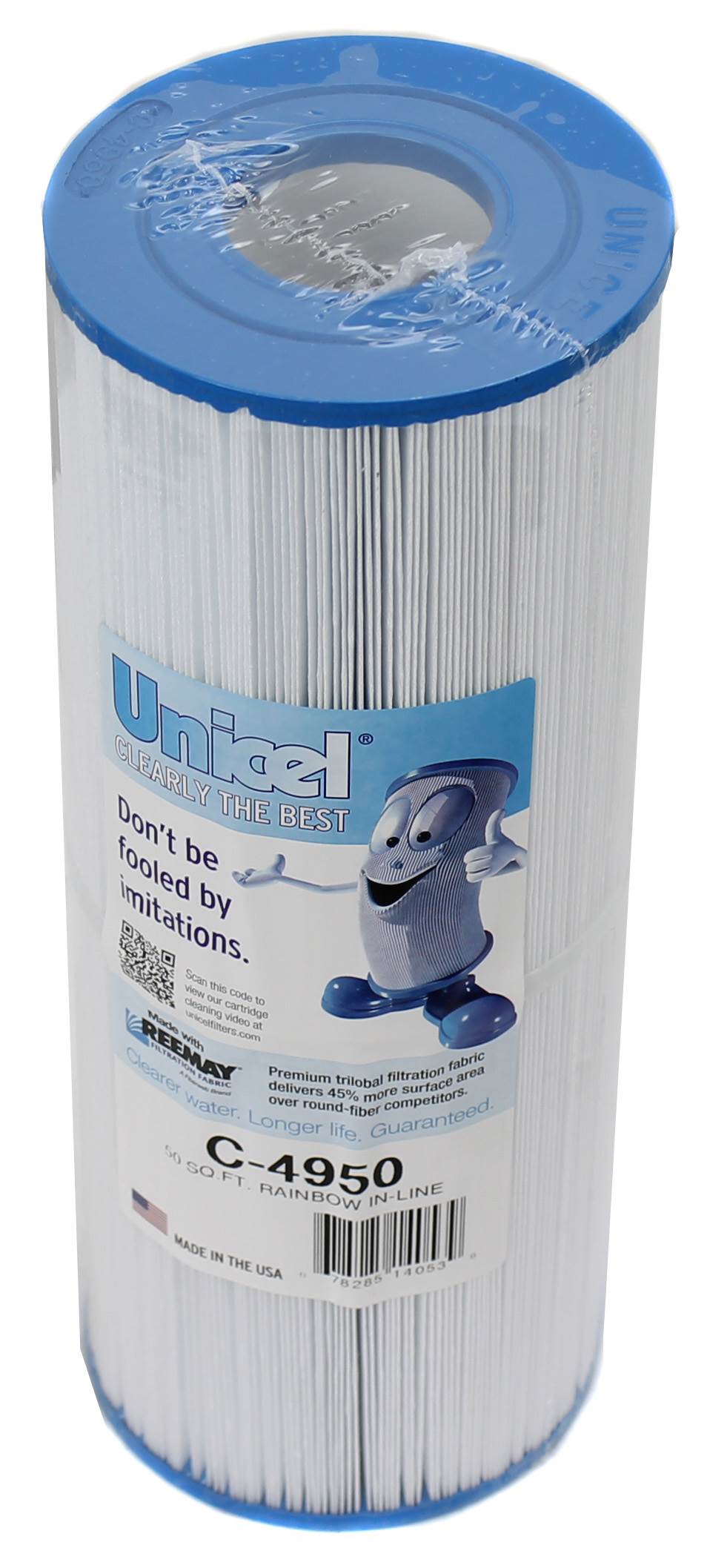 Unicel C-4950 Replacement 50 Sq Ft Pool Hot Tub Spa Filter Cartridge (4 Pack)