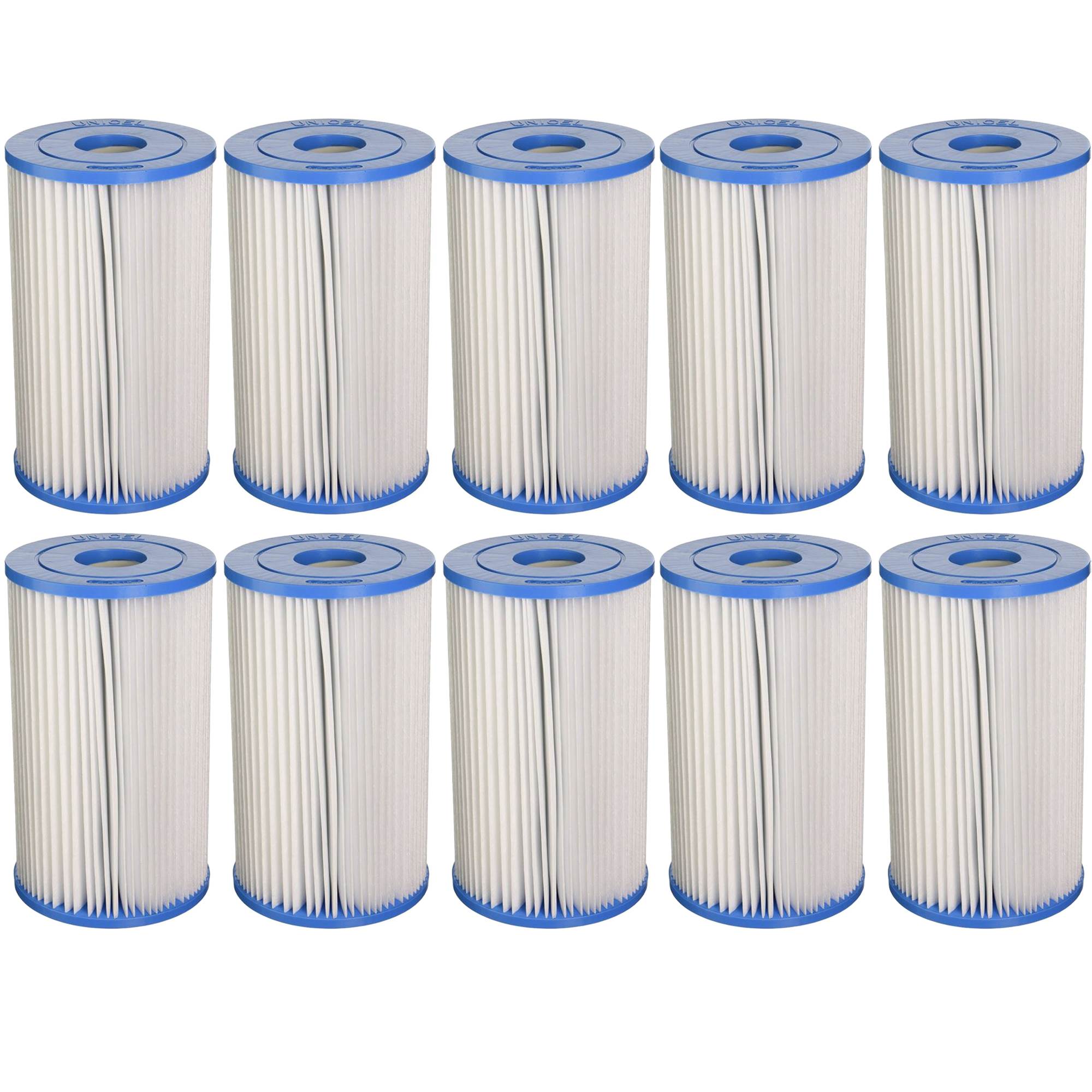 Unicel Swimming Pool C5315 Replacement Filter Filtration Cartridge (10 Pack)