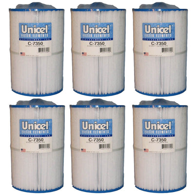 Unicel Replacement Cartridge Filter 50 Ft Caldera Spas New Style C7350 (6 Pack)