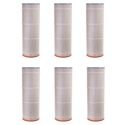Unicel UHD-SR100 102 SqFt 4 Oz Media Pool Filter Cartridge, 195 Pleats (6 Pack) - VMInnovations