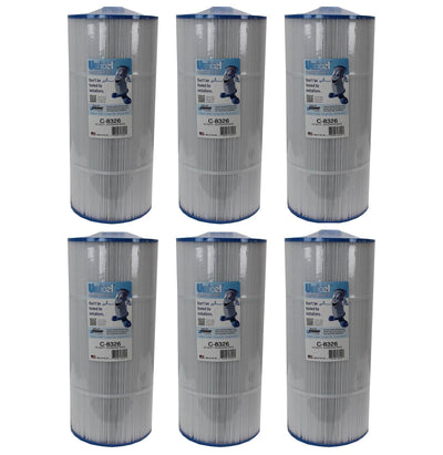 Unicel C-8326 Pool Replacement Cartridge Filter 125 Ft Sundance Spas (6-Pack)