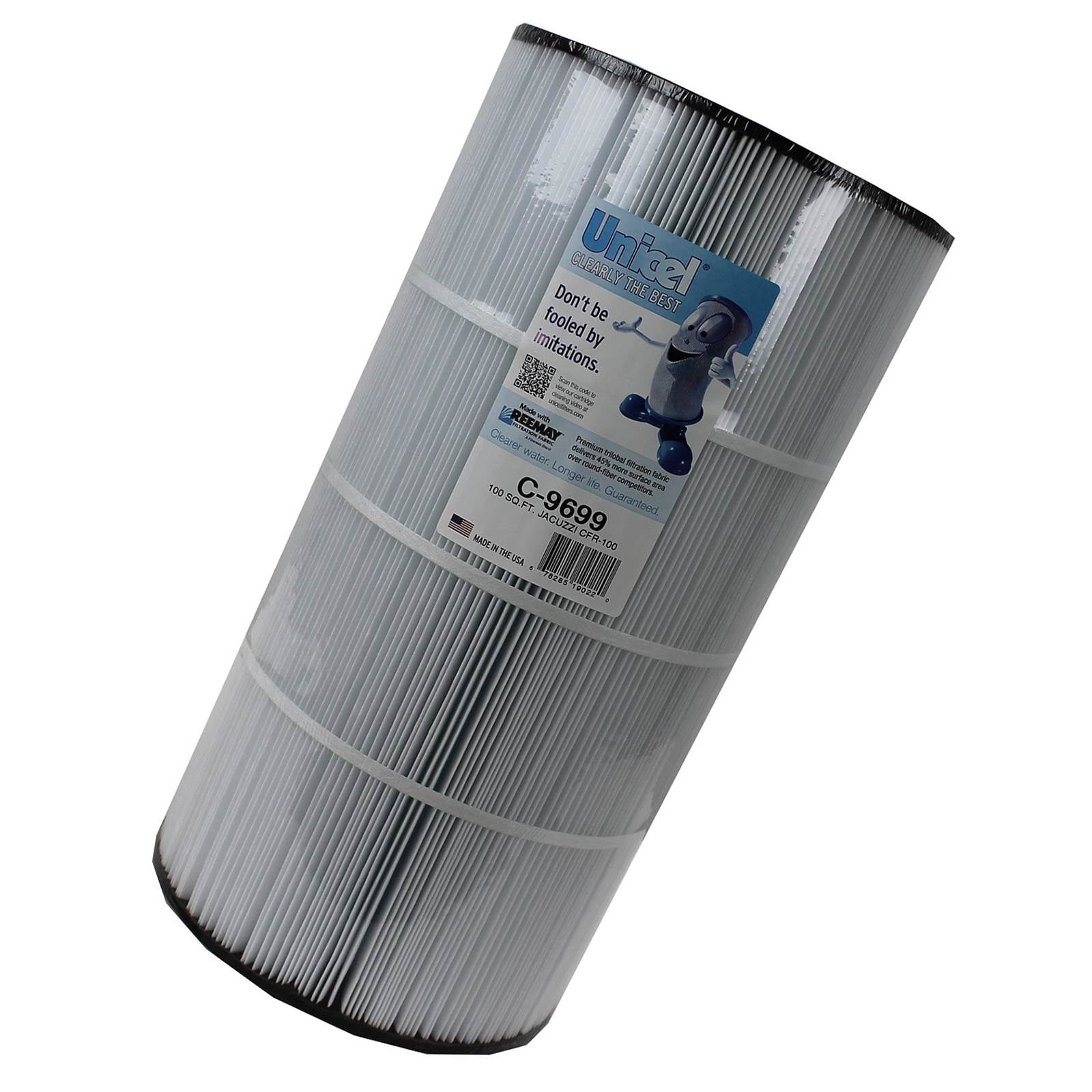 Unicel 100 Square Feet Replacement Pool Spa Filter Cartridge (6 Pack) - VMInnovations