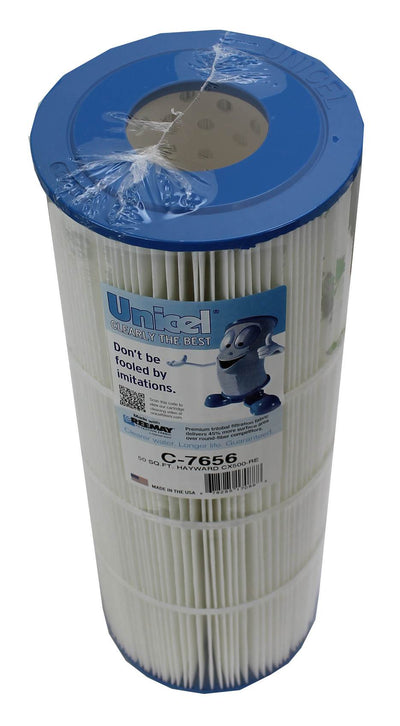 Unicel C-7656 Replacement 50 Sq Ft Pool Spa Filter Cartridge, 108 Pleats, 6 Pack