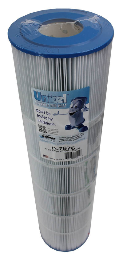 Unicel C-7676 Replacement 75 Sq Ft Pool Spa Filter Cartridge, 108 Pleats, 6 Pack - VMInnovations
