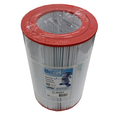 Unicel C-9407 Replacement 75 Sq Ft Pool Spa Filter Cartridge, 171 Pleats, 6 Pack