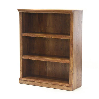 Sauder Furniture Select Collection 3 Shelf Bookcase, Chestnut Finish (Open Box)