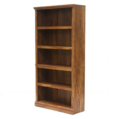 Sauder Furniture Select Collection 5 Shelf Bookcase, Chestnut 416354 (Open Box)