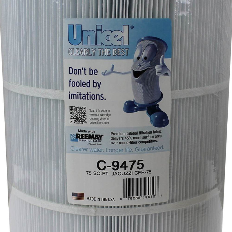 Unicel 50 Square Feet Spa Replacement Filter Cartridge (10 Pack)