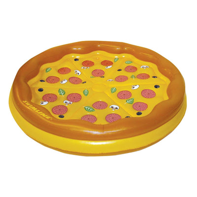 Swimline Giant Personal Pan Pizza Inflatable Island Pool Float Raft (Used)
