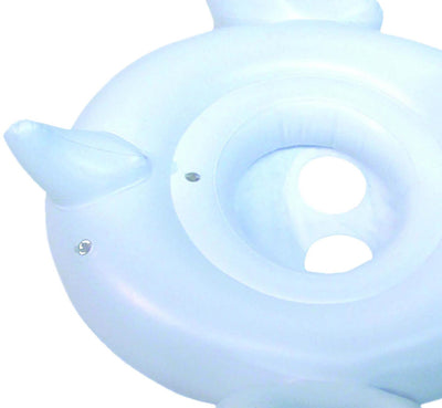 Swimline Kids Baby Inflatable Swan Swimming Pool Water Toy Seat Float (Open Box)