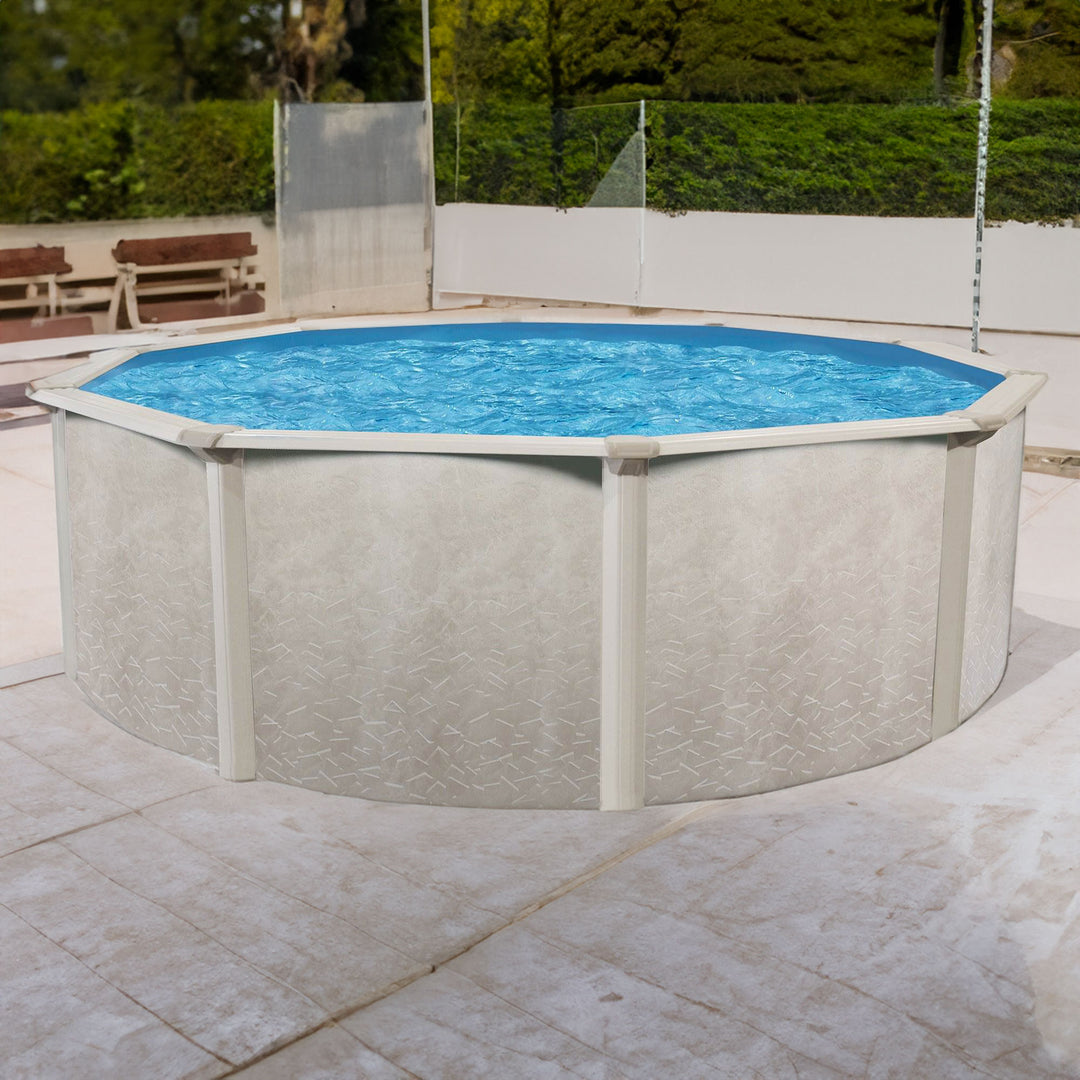 Aquarian Phoenix 18' x 52" Above Ground Swimming Pool w/Pump, Ladder & Hardware - VMInnovations