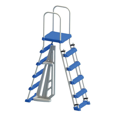 Aquarian 15ft x 52in Above Ground Swimming Pool w/Pump & Pool Ladder (Open Box) - VMInnovations