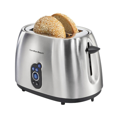 Hamilton Beach 2-Slice Digital Toaster + Hamilton Beach 5.5 Quart 2 Tier Steamer
